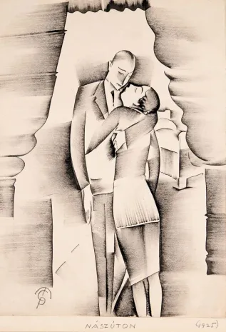 Nászúton, 1925