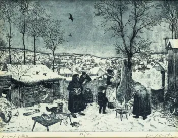 Disznóölés 1954.