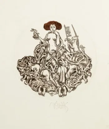 Rudolf Marecek ex libris