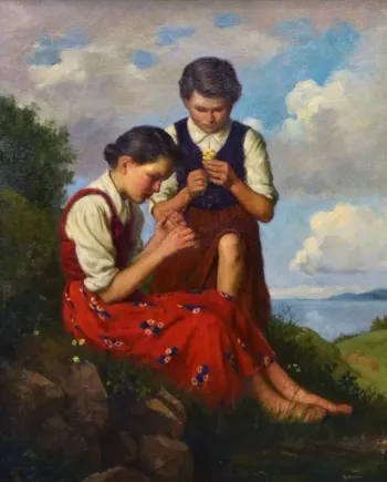 Furulyázó gyerekek