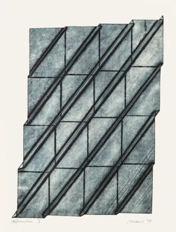 (de)formation 7. (Seven foldings), 1978
