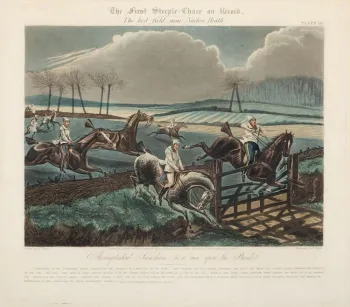 The first Steeple-Chace on Record I-IV. (komplett sorozat) 1839.