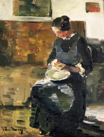 Rudnay Gyula (1878–1957), Hímző asszony