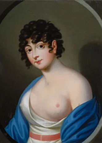 Biedermeier női portré, 1830 körül