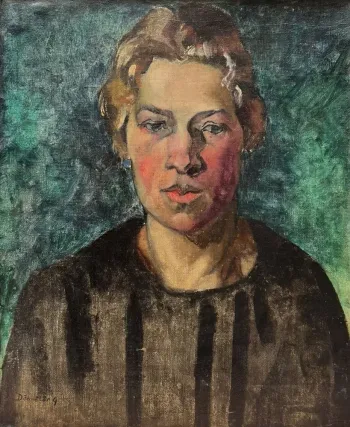 Női arckép, 1920 k.