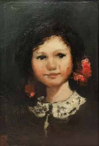 Leány portré, 1960 k.